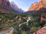 Zion National Park - view of the Virgin River