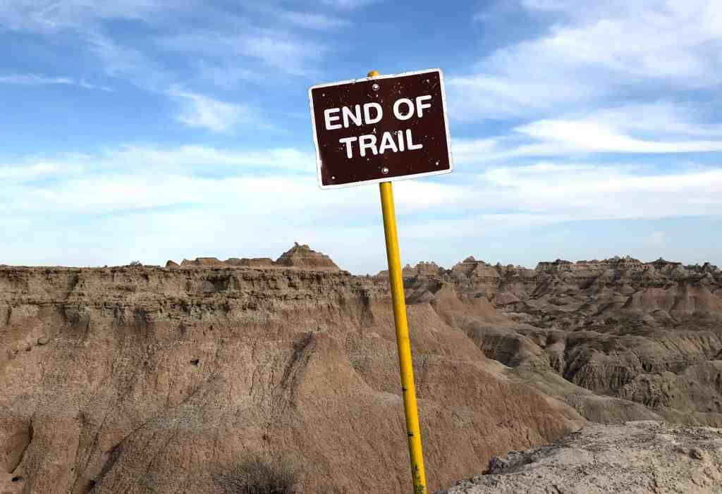 Badlands National Park in South Dakota