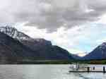 Lake McDonald in Glacier National Park in June
