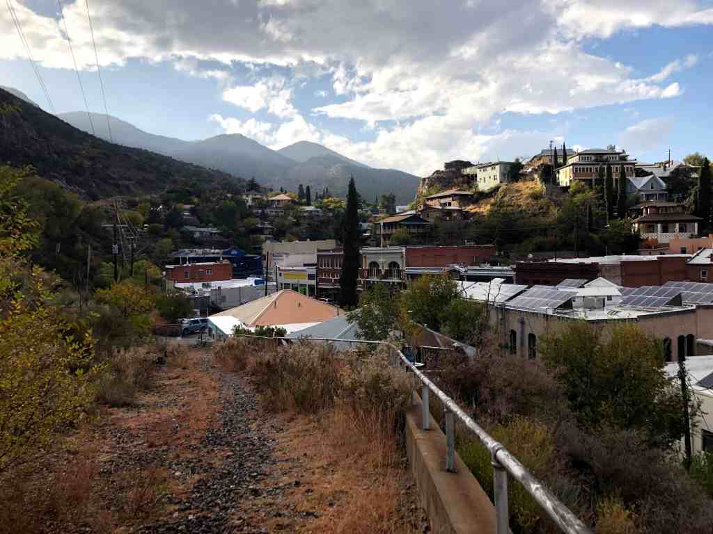 Things to do in Bisbee Arizona - view of downtown 