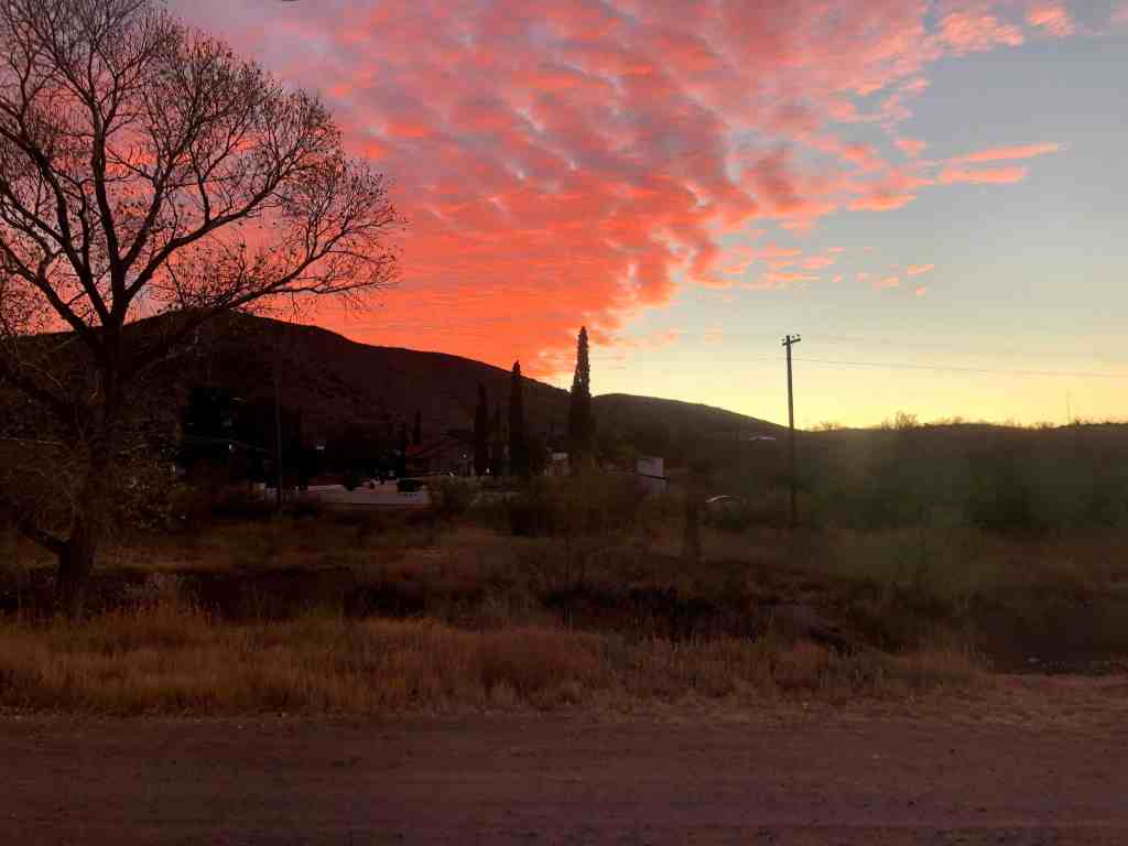 Sunset in Bisbee Arizona