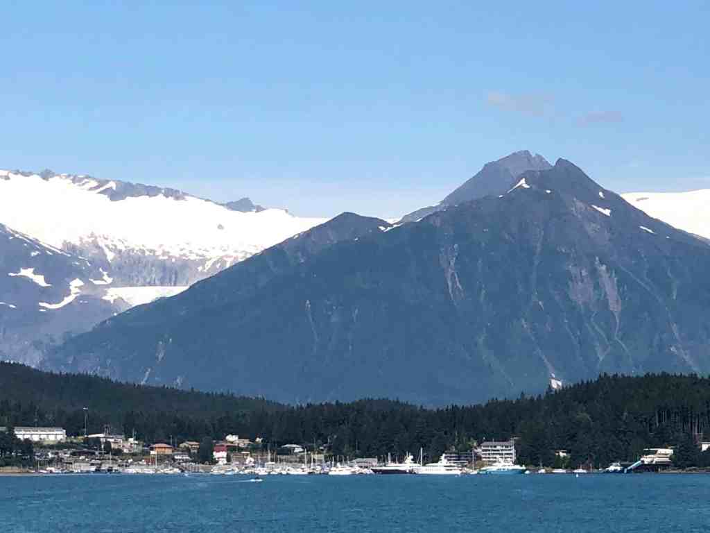 Juneau, view from the Alaska Ferry