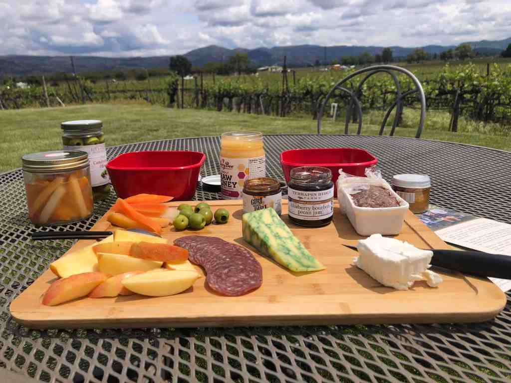 Picnic in Napa Valley