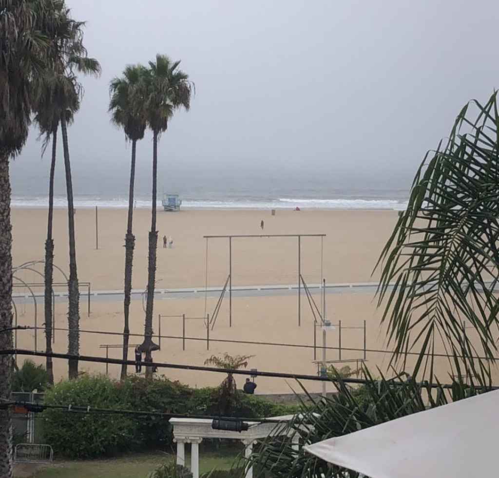 Original Muscle Beach in Santa Monica, California