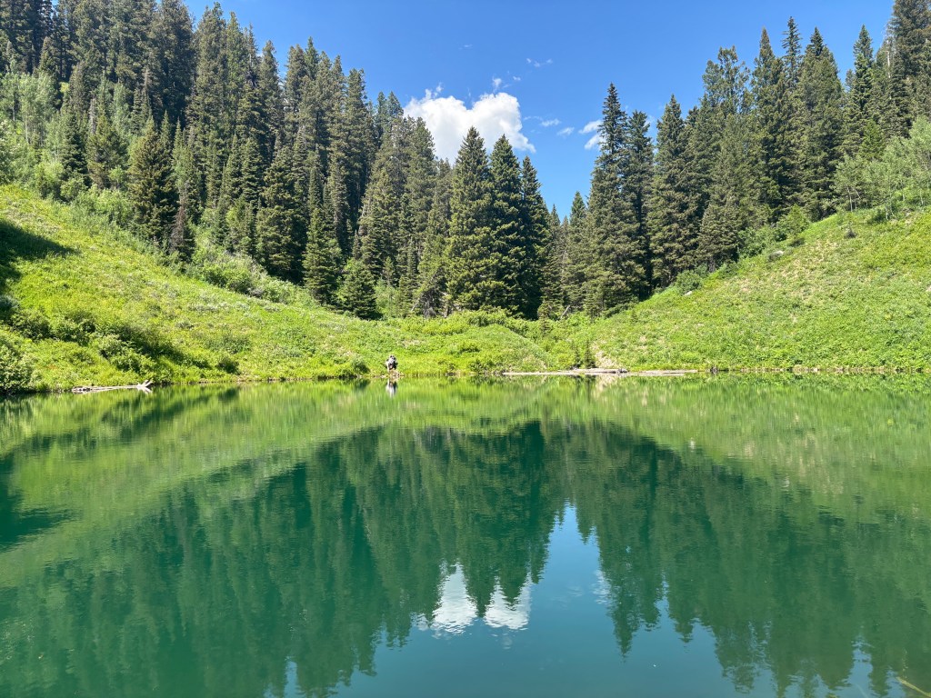 Crater Lake near Wilson, Wyoming